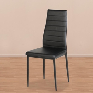 Set - 4ks Jídelní židle VALERIA černá