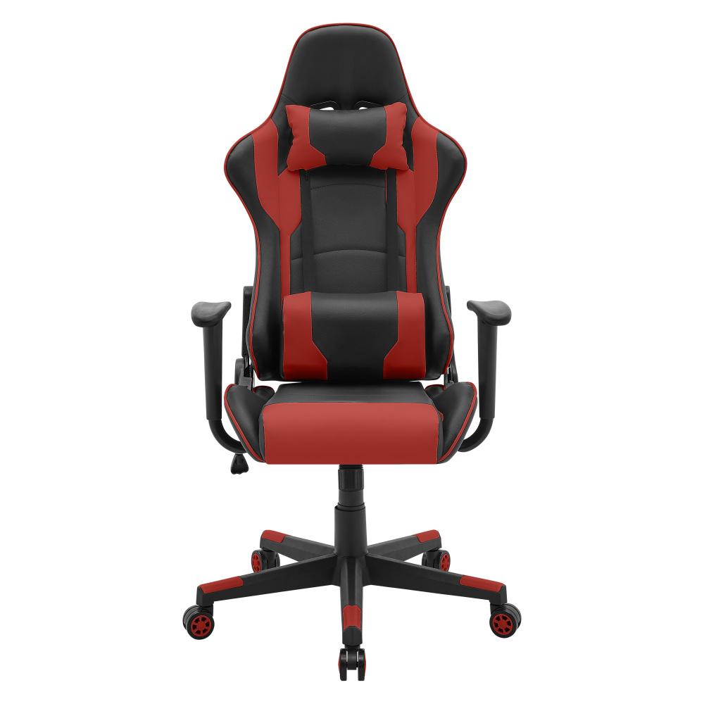 Kancelářská židle SILVERSTONE, černo/červená