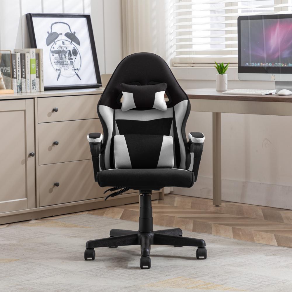 Kancelářská židle DINO, černo/bílá