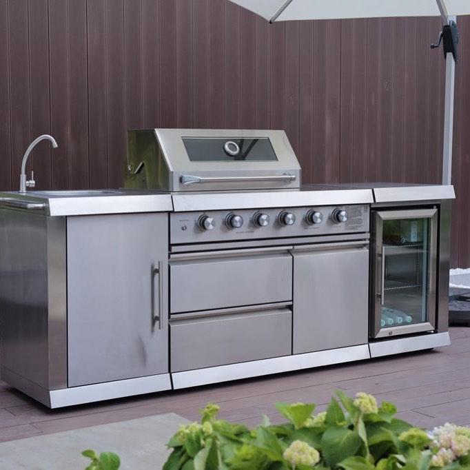 Zahradní kuchyně s grilem a chladničkou Avenberg OXFORD/TRINITY