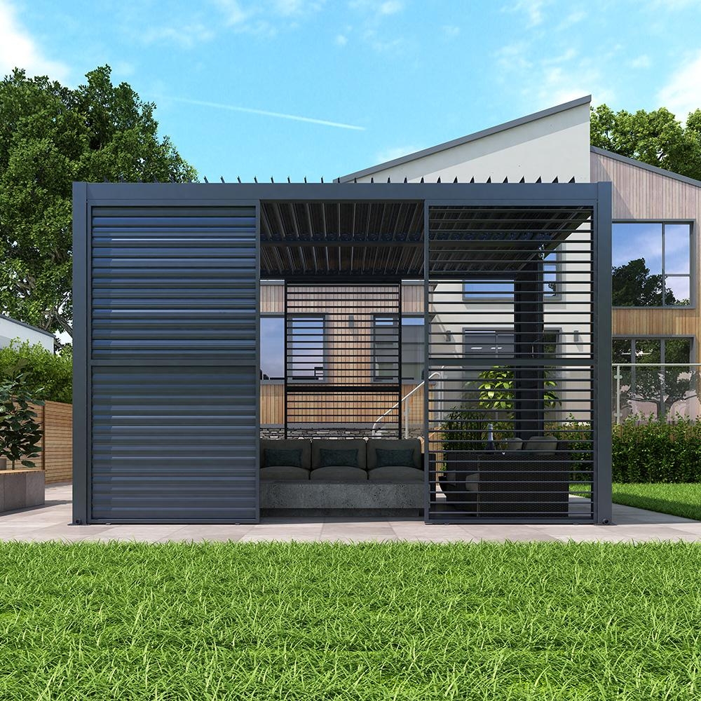 Pohyblivá žaluzie pro bioklimatickou pergolu 4 M