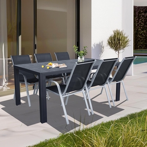 Set zahradního nábytku VIKING XL +6x ALINA