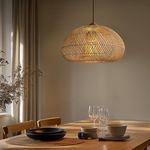 Ratanové svítidlo LF01-L přírodní