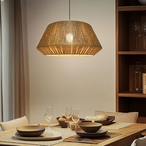 Provazové závěsné svítidlo CATINI LF14 přírodní