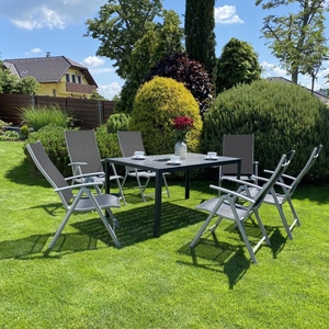 Set zahradního nábytku VIKING XL + 6x LEONARDO