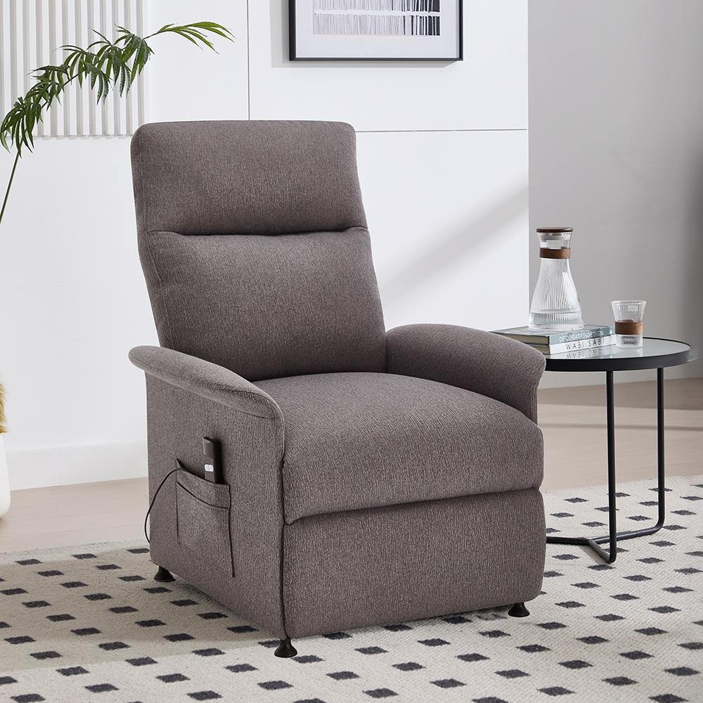 Relaxační elektricky polohovatelné křeslo Catini ELYSIO hnědá