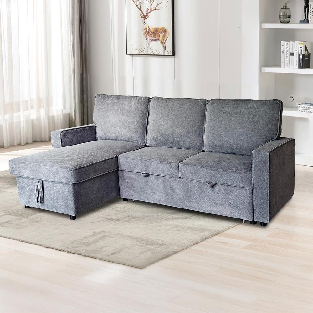 Rozkládací rohová souprava Catini FREYA s úložným prostorem