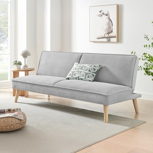 Rozkládací pohovka Catini KIRA - stříbrnošedá