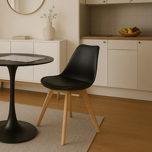 Set - 4 ks Jídelní židle AVENBERG SKANDI černá