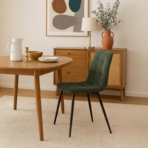 Set - 4 ks Jídelní židle AVENBERG ARDEN zelená