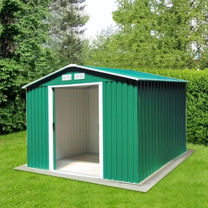 Zahradní domek na nářadí Avenberg 3.7 x 3 m ZELENÁ SD-X1210-H170