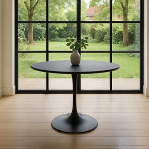 Jídelní stůl AVENBERG ORBIS Ø100 černý