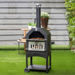 Multifunkční zahradní gril, udírna, pizza pec ITALIA II. jakost