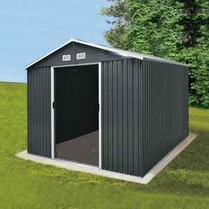 Zahradní domek na nářadí Avenberg 3.0 x 2.4 m ANTRACIT SD-X0810-H170 II. jakost