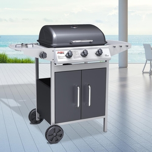 Plynový BBQ gril s bočním hořákem Avenberg BOSTON II. jakost