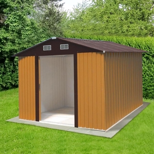 Zahradní domek na nářadí Avenberg 3.7 x 3 m HNĚDÁ SD-X1210-H170 II. jakost