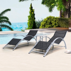 SET 2KS Relaxačních lehátek a stolu Avenberg DOLFINE II. jakost