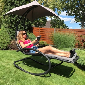 Zahradní relaxační lehátko/houpačka Avenberg ARIEL II. jakost