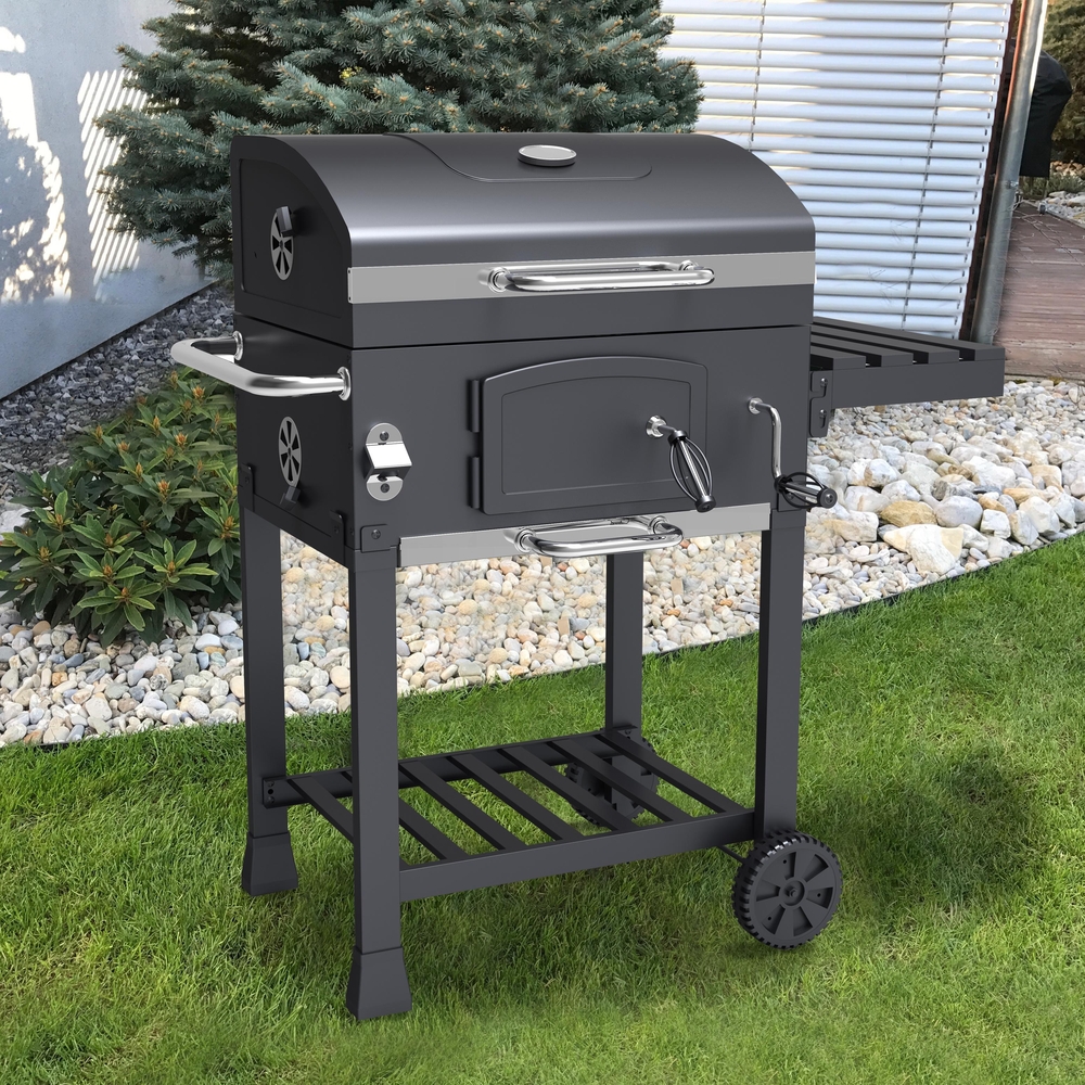 Multifunkční BBQ gril Avenberg GENIUS+litinový rošt+tál+pizza kámen II. jakost