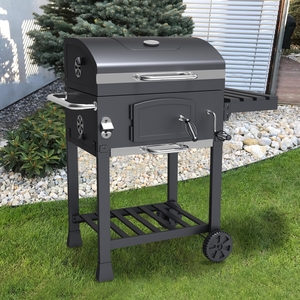 Multifunkční BBQ gril Avenberg GENIUS+litinový rošt+tál+pizza kámen II. jakost