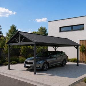 Přístřešek na automobil Avenberg PAVILON 5x3m černá